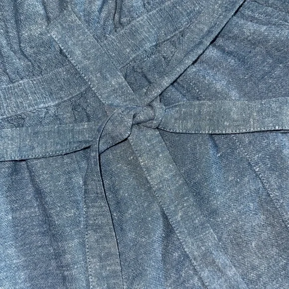 American Eagle Chambray Tube Romper - Picture 3 of 4